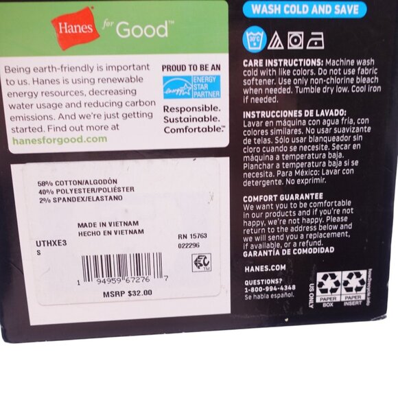 NIP Hanes 3 Pack Comfort Flex Fit Plaid Tagless Boxers Sz S Assorted Stretch - Picture 6 of 7